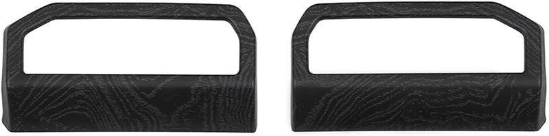 BORUIEN Dashboard Air Vent Outlet Cover for Toyota Tacoma 2024 2025 and 4Runner 2025 Interior Accessories Center Console Side Frame Decor Trim Cover (Black Wood Grain, Air Vent Cover) - Image 3